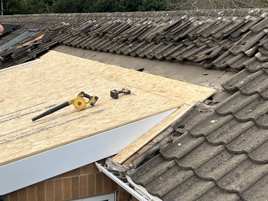 Bramcote – Flat roof repair – March 2026