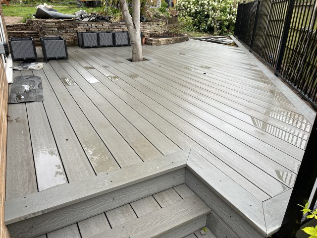 Bramcote composite decking