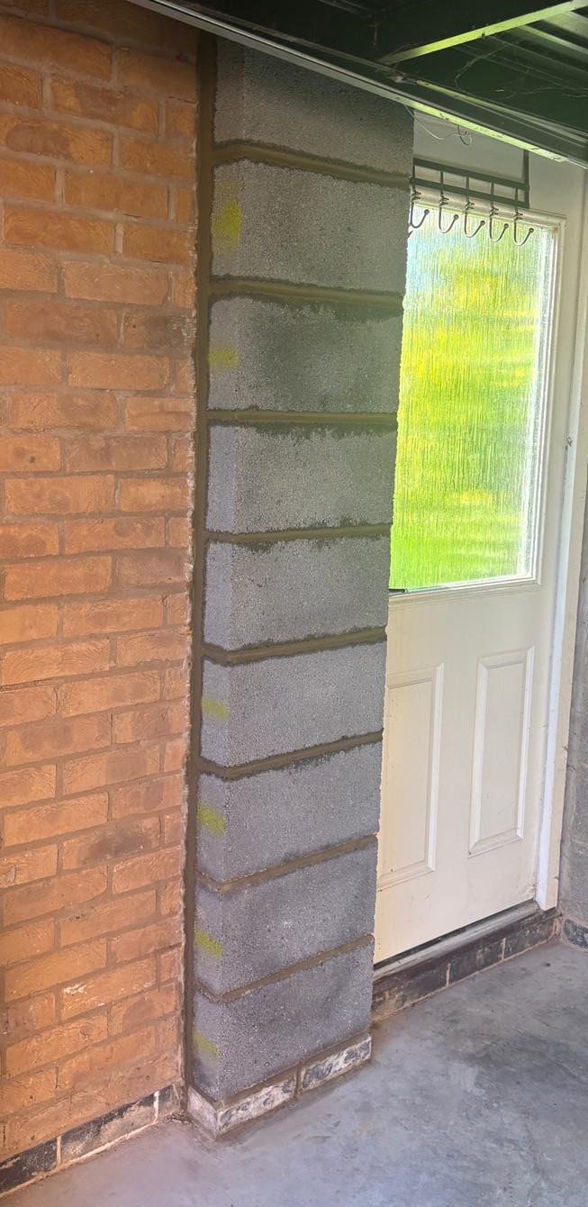Brickwork remediation in East Leake, Leicestershire